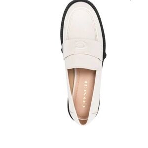 Coach Women's Cream Loafers
